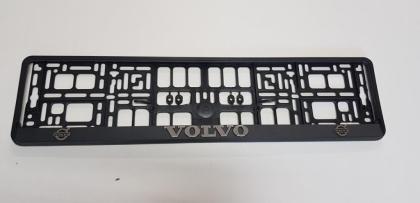 2x Kennzeichenhalter Nummernschildhalter 3D für VOLVO Volvo