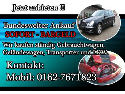 Wir kaufen Ihr Auto Mitsubishi Lancer Sofort-Ankauf Diesel / LPG / Benziner