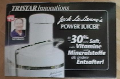 Entsafter mit hervorragenden Qualitäten