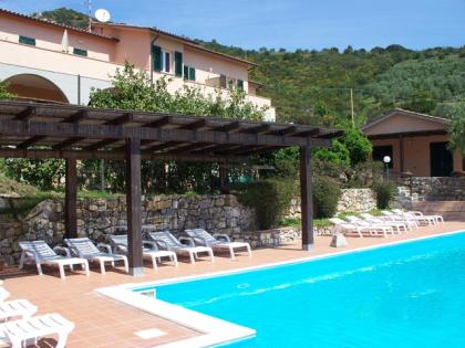 Toskana Marina di Campo Insel Elba Ferienwohnung mit Pool