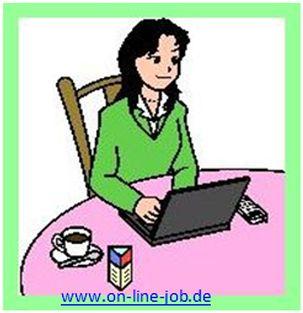 Seriöser interessanter online Job am PC in Heimarbeit von zu Hause aus arbeiten