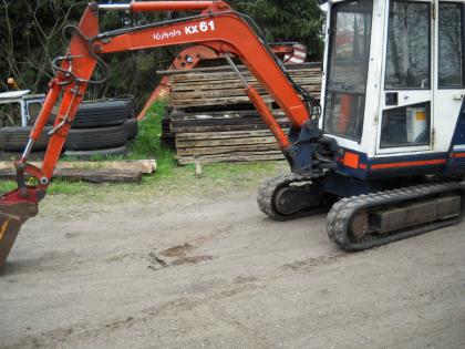 Minibagger Kubota KX 61 Bj. 1995 Top