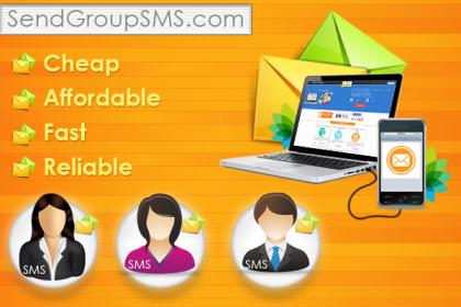 Broadcast unlimited free text SMS worldwide SendGroupSMS. Com