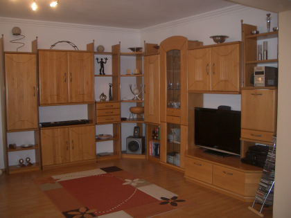 Teilwohnungsauflösung Wohnzimmer Esszimmer Flur