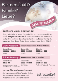 Mediale Beratungen GRATIS mit Hilfe der Hellsicht und Karten