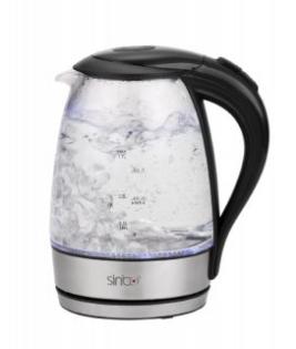 Wasserkocher Glas mit LED Beleuchtung