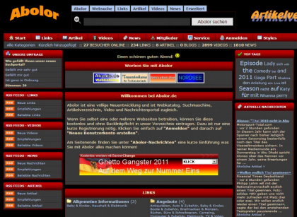 Ihre Homepage kostenlos in unser Suchportal eintragen