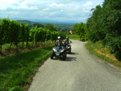 Geführte ATV Quad - Touren und Gruppen Events in Südbaden
