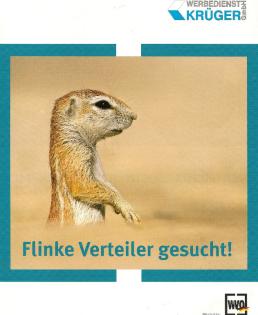 Zusteller für Werbeprospekte m/w in 71720 Oberstenfeld gesucht