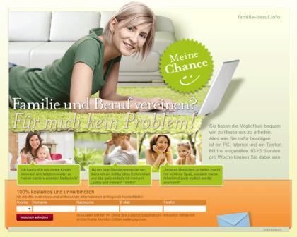 Online Job als Heimarbeit im Home Office bei freier Zeiteinteilung in der Wachst