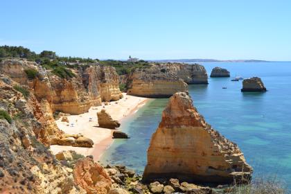 Traumurlaub an Europas Sonnenküste in Carvoeiro der Perle der Algarve in Portug