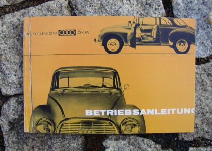 Betriebsanleitung DKW AU 1000 Limousine u. Coup / 1961