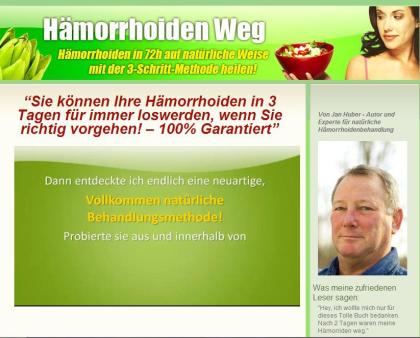 Hämorrhoiden behandeln und heilen