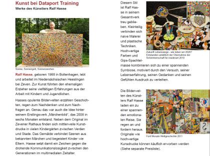 Kunstausstellung Firma Dataport HASSE-ART