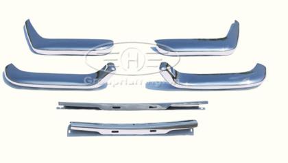 Volvo P1800 Jensen Cow Horn bumpers P 1800 stainless steel brand new