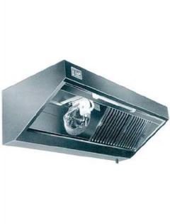 Wandhaube WMR 140x90x45 cm Filtertyp B Beleuchtung Motor