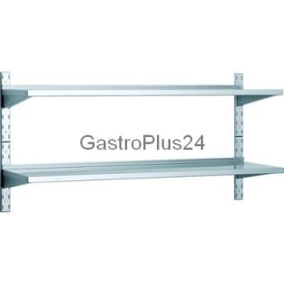 Wandregal 2x 1000 x 400 mm verstellbare Böden