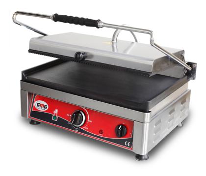 Kontaktgrill KG 2745 G oben gerillt / unten glatt 3. 0 kW