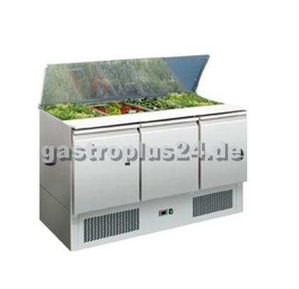 Saladette aus CNS 1370 x 700 x 850 mm