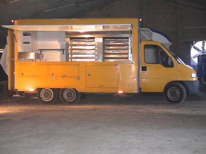Hähnchengrill Verkaufsfahrzeug - Imbiss Express - Gewerbe