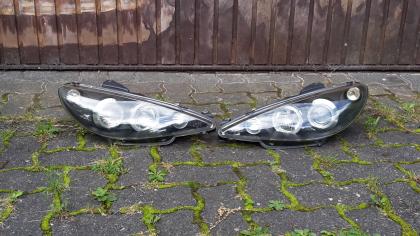 Peugeot 206 angeleyes scheinwerfer von sonar angel eyes