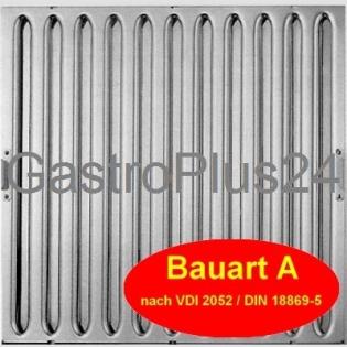 Flammschutzfilter 500 x 500 x 25 mm Typ A gemäss VDI 2052