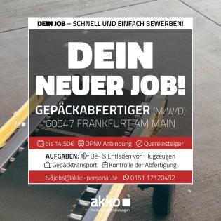 Frachtabfertiger m/ w/ d 14 50EUR