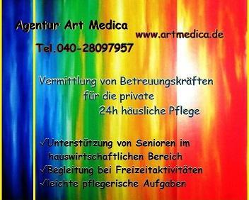 Pflege Zuhause 24h -Haushaltshilfe Betreuerin oder Altenpflegerin