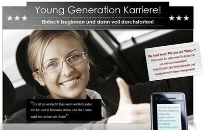 Junge Karriere Wir expandieren - wünschen uns eine Zusammenarbeit