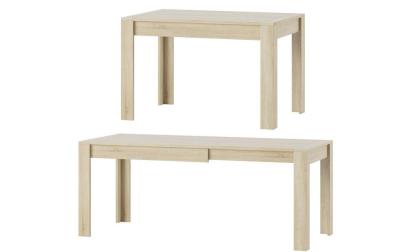 MPS praktisch Tisch SYRIUS 120-190x80x76cm Eiche Sonoma Esszimmer 4-8 Personen E