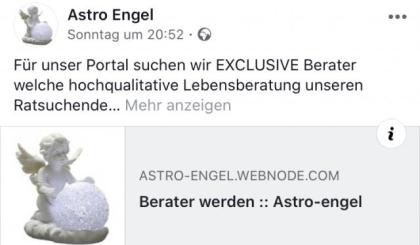 Berater werden bei Astro Engel