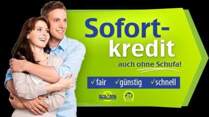 Sofortkredit - auch mit negativer Schufa