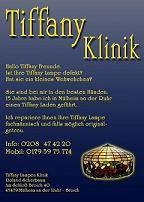 Tiffany Lampen-Repararur von Tiffanylampen in Mülheiman der Ruhr-NRW-Essen-Duisb