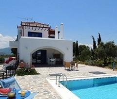 Hübsche Villa Erato Chania Kreta Griechenland 4 Gäste.