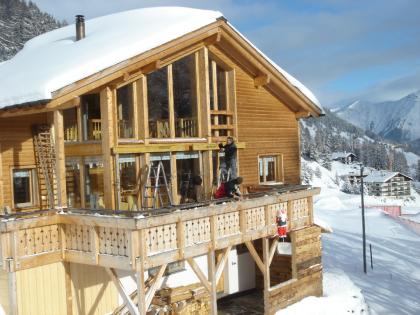Schweiz Davos Lux. Ferienchalet 7Pers. mit Whirlpool/Sauna