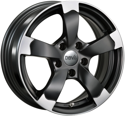 DBV TORINO II schwarz matt poliert