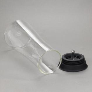 1L Wasserkaraffe Karaffe Krug Ausgiesser mit Edelstahl Ausgiesser