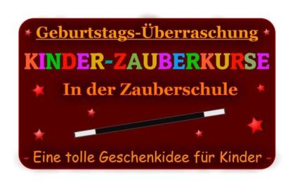 Die Kinderzauberschule Kinderzauberkurse Kinderzauberer zum Kindergeburtstag