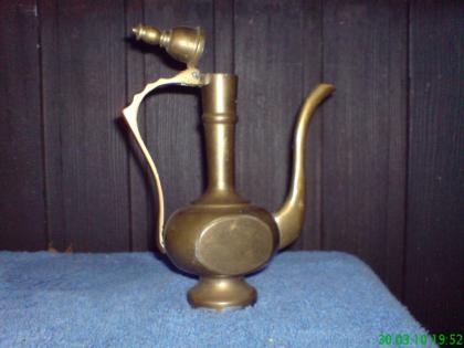 Deko Zierkaraffe ca. 15 cm hoch aus Metall