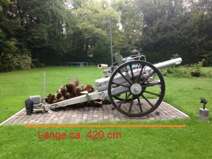Kanone Feld-Artillerie - Kanone 1. Weltkrieg von Schneider Co Modell 1904 z