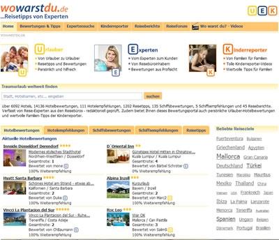 Hotelbewertungen direkt von Ihren Reiseberatern bei wowarstdu. de