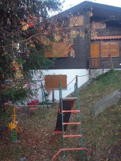 Grächen VS Ferienhaus vom 2 bis 10 Bett Kinderfreundlich Traumpanorama. 3000 m2 P