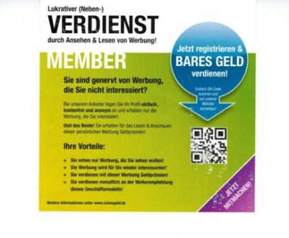 Nebenjob als Werbeleser