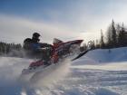 Snowmobilfahren in British Columbia Kanada