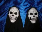 Halloween Masken Horror Skelett Totenkopf 2 Stück Neu