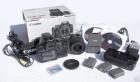 Canon EOS 400D EF 18-55mm/EF 28-80mm 4GB CF 3 Akkus Tasche Bateriegrif