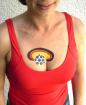 Fanschminken Fußball - Fan - Schminke Fußball EM Fanmeile