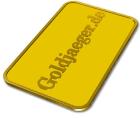 Beim einkaufen echte Goldbarren kassieren