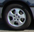 4 x original Alufelgen TOP-Bereifung für Opel Zafira A / Astra