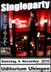 Singleparty am Samstag 06. 11. 2022 - partyduo. com - Uditorium Stadthalle Uhingen